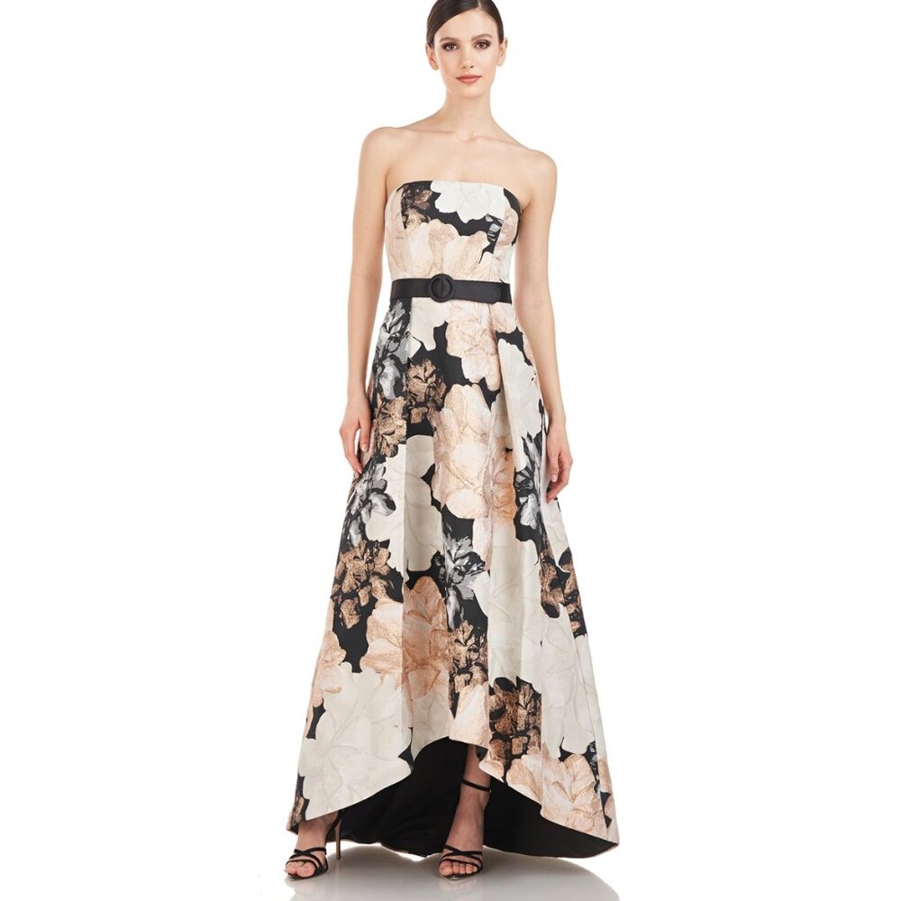 Kay Unger Bella Hi-Low Gown,